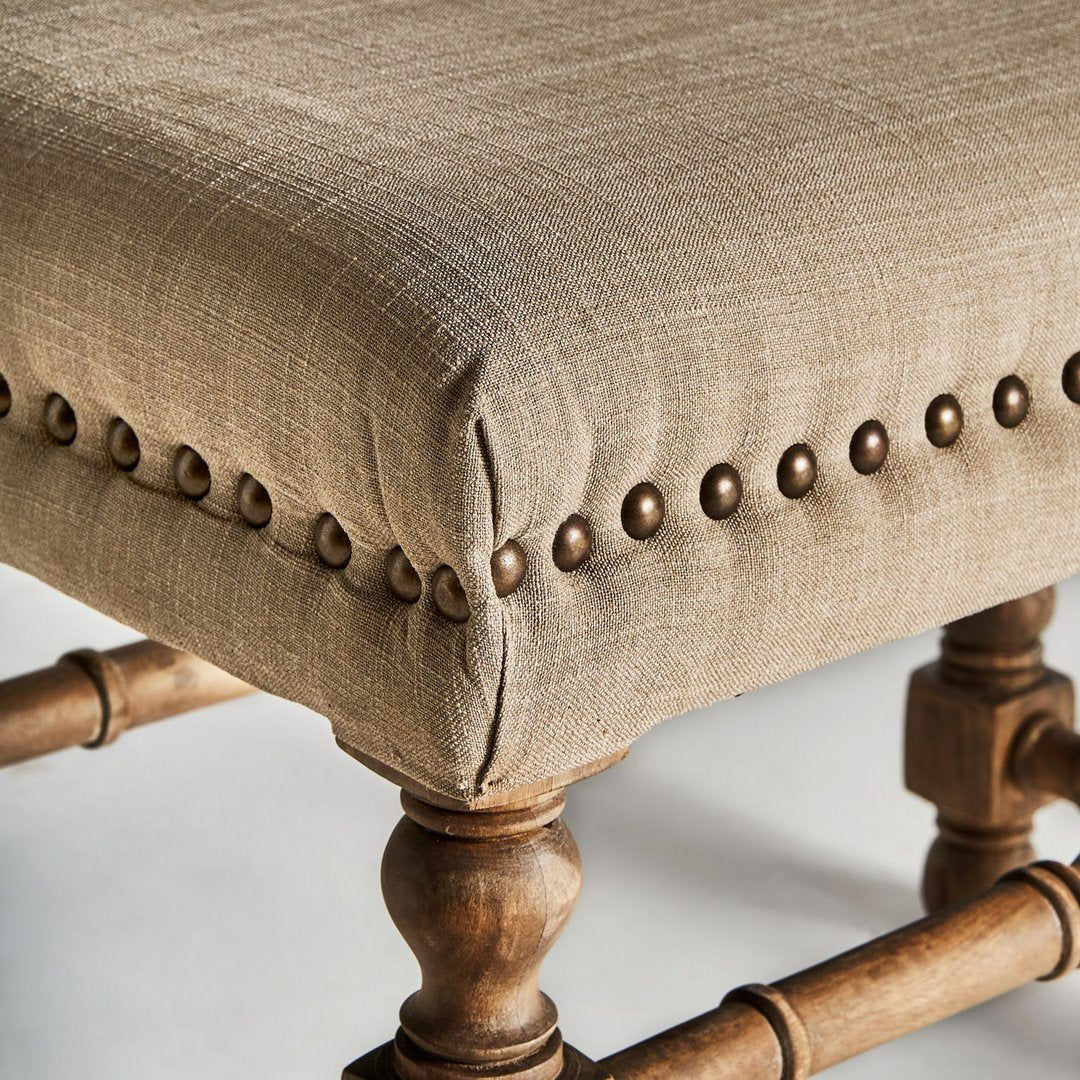 Panca francese mango e lino