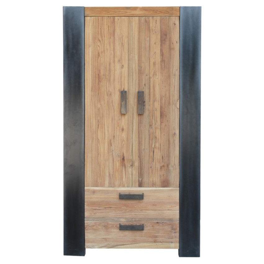 Armadio etnico teak riciclato