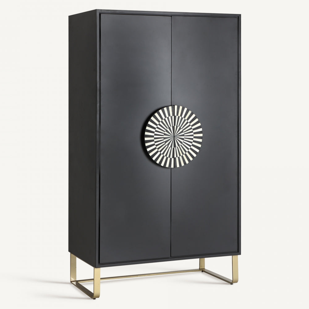 Armadio design nero bianco