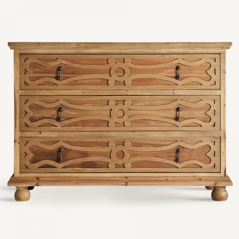 Cassettiera country chic