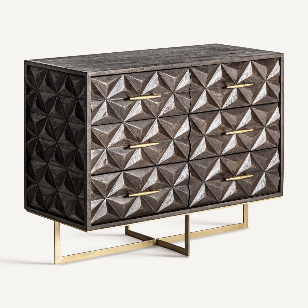 Cassettiera design Art Déco