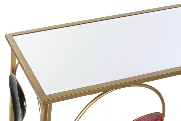 Consolle Art decò dorata