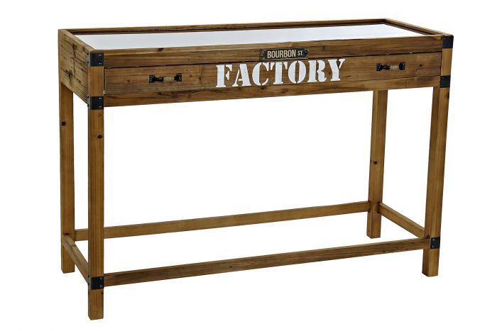 Consolle espositore industrial