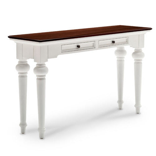 Consolle shabby bicolore