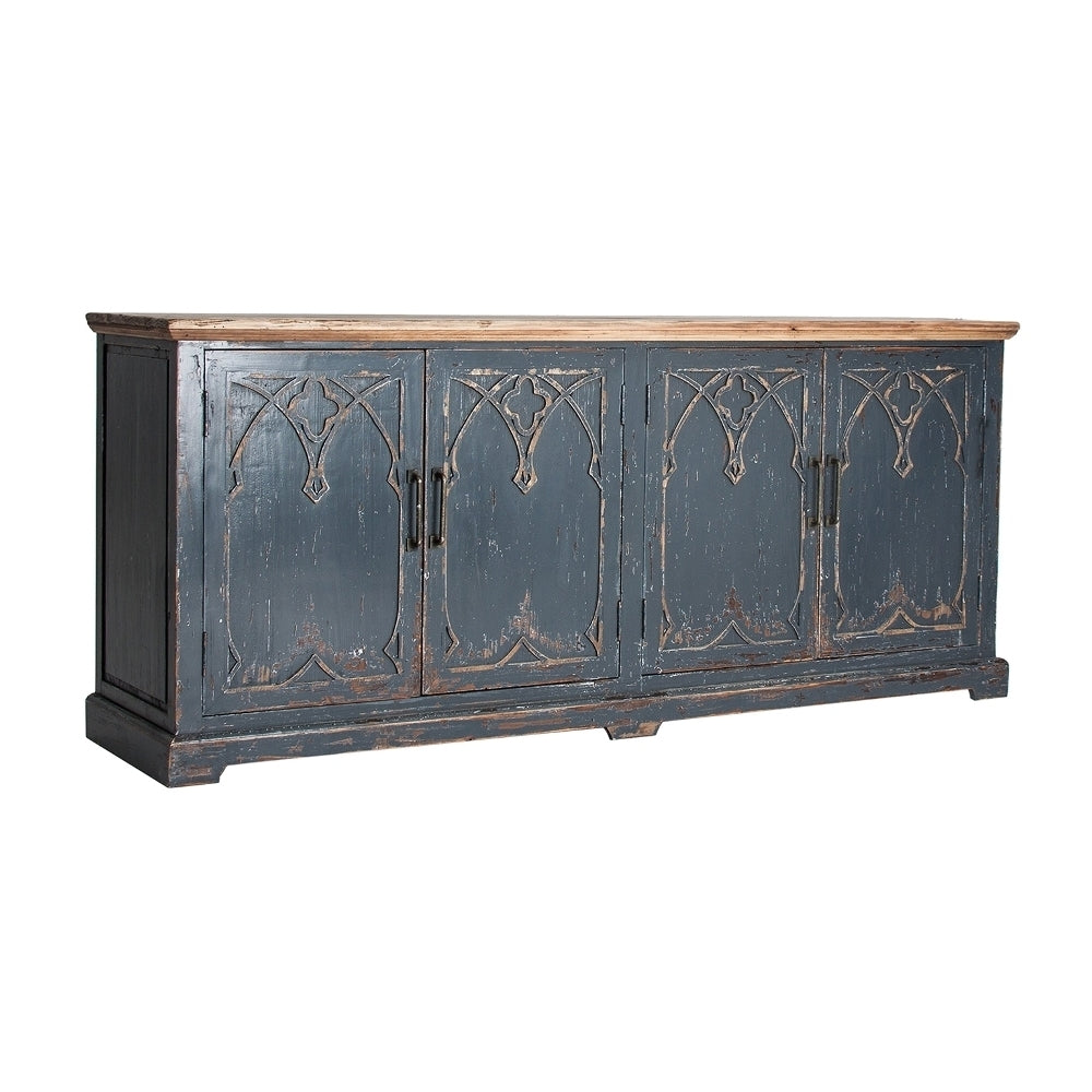 Credenza buffet provenzale blu