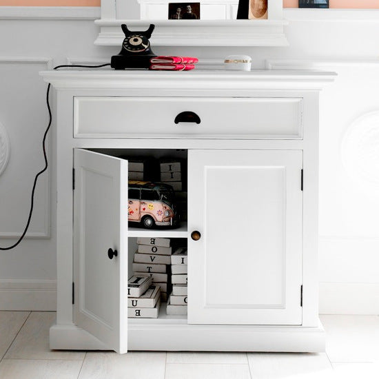 Credenzina provenzale bianca