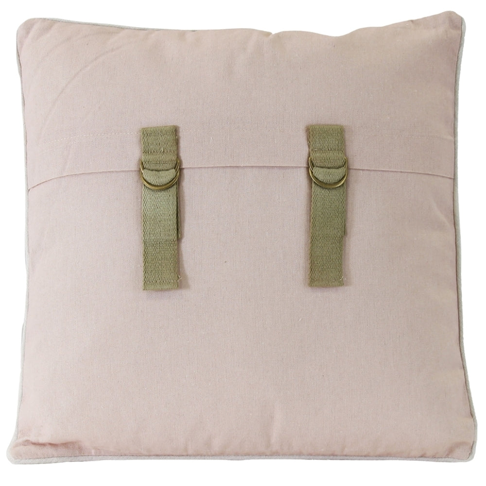 Cuscino shabby chic rosa