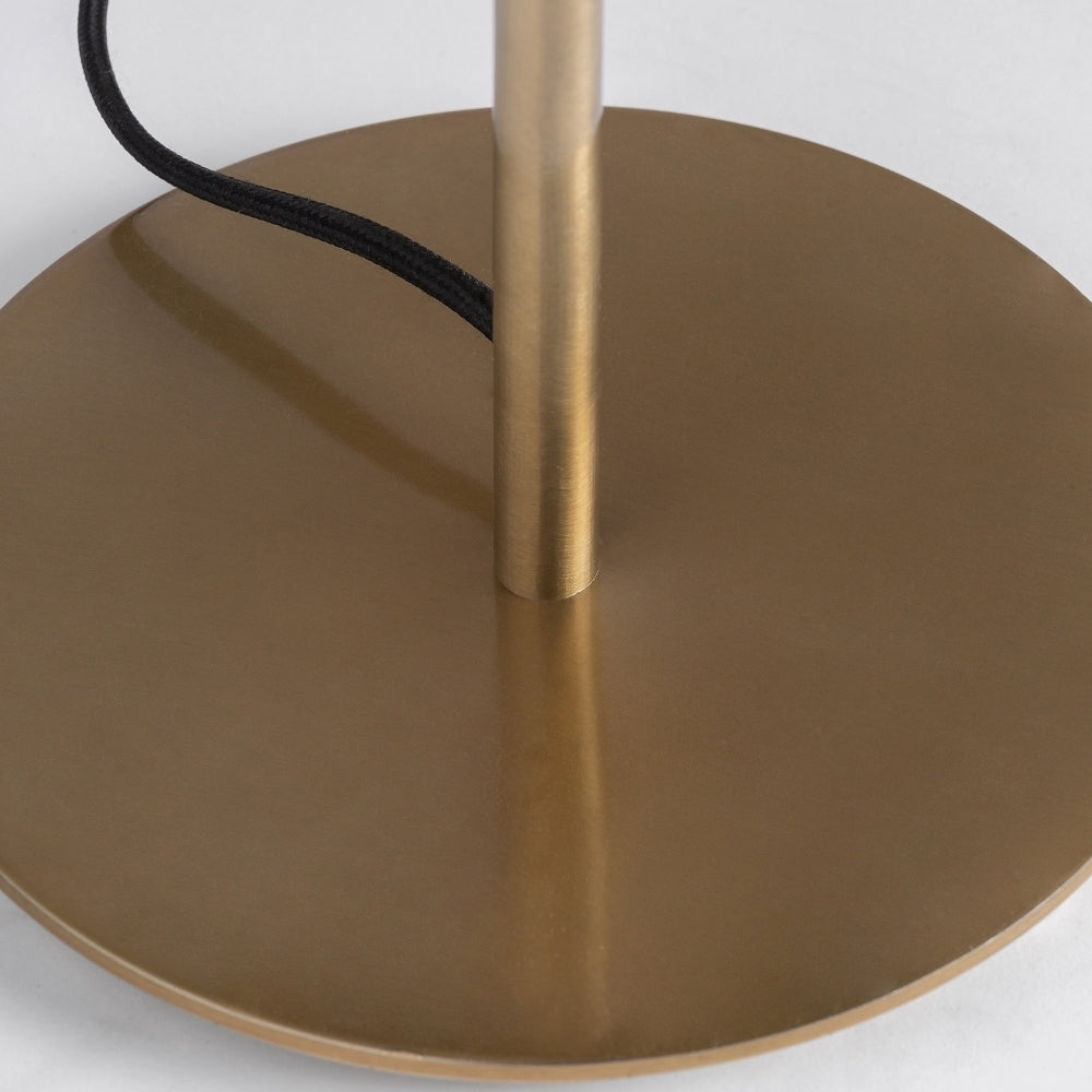 Lampada da tavolo glam dorata