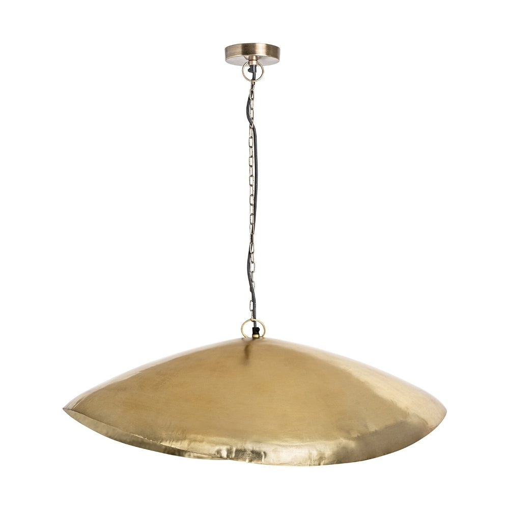 Lampadario ethnic chic dorato