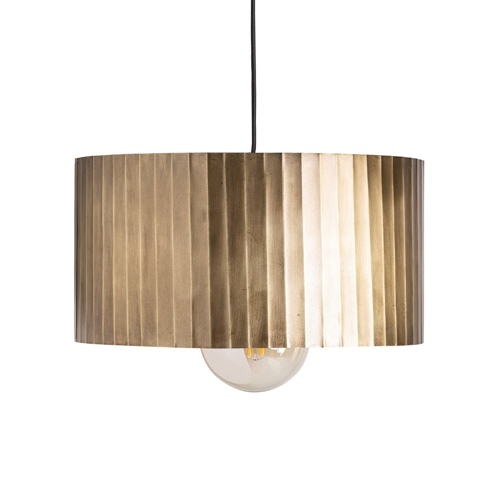 Lampadario vintage dorato