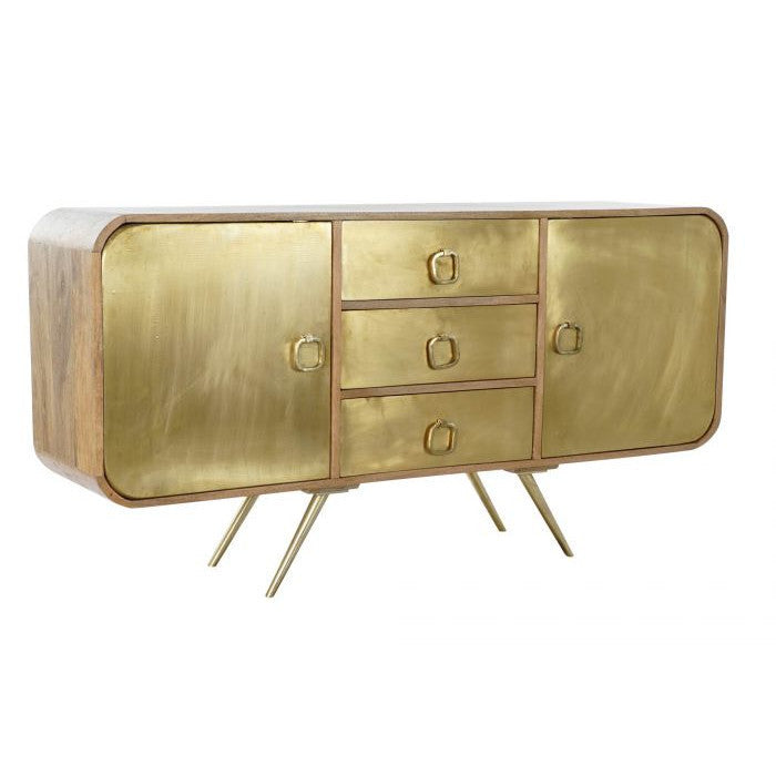 Mobile buffet vintage dorato