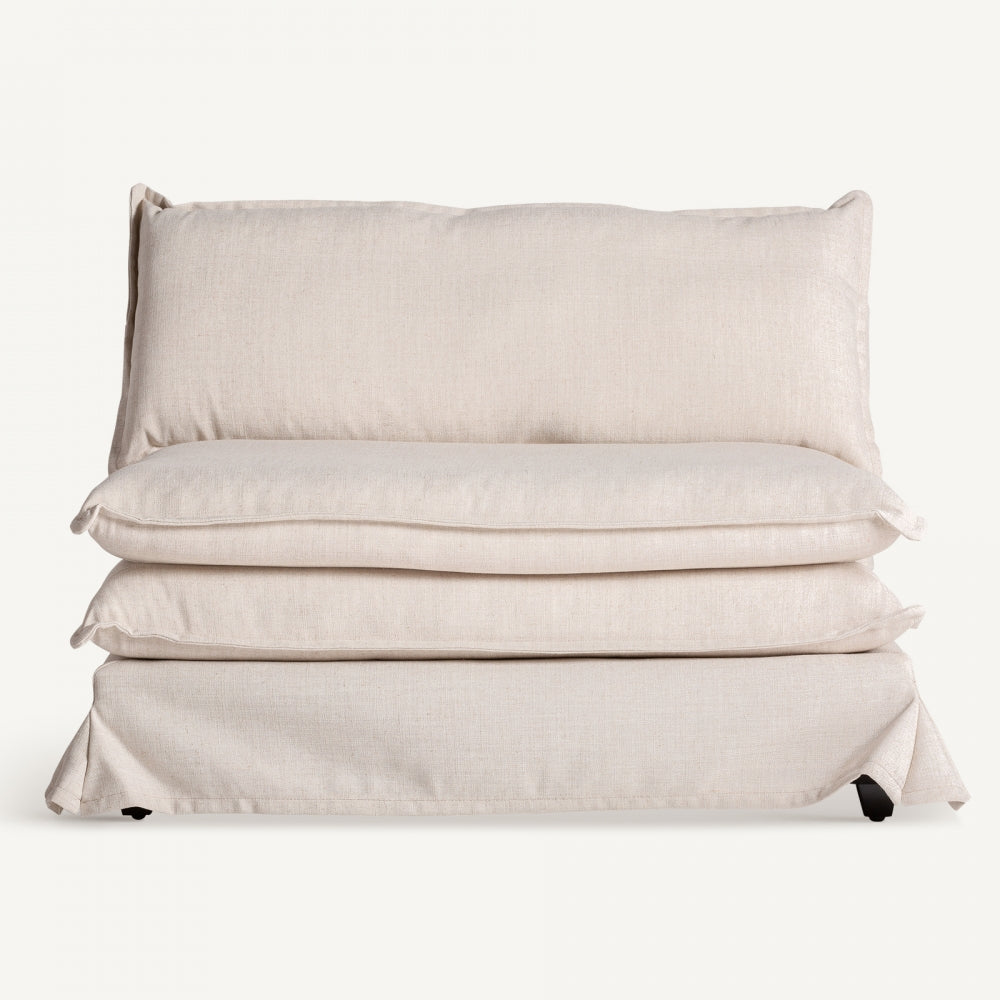 Poltrona sofà nordico bianco grezzo