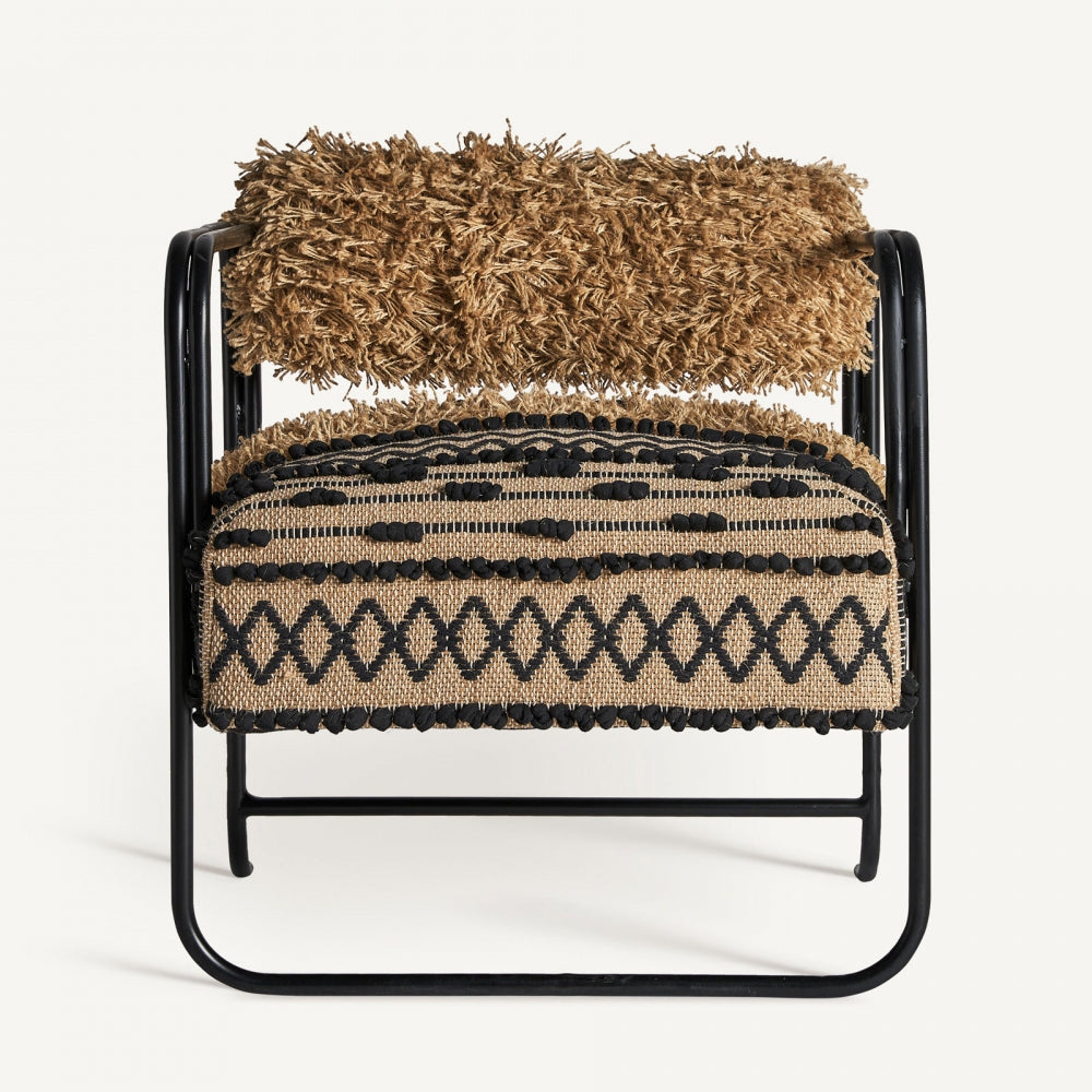 Poltrona design vintage kilim