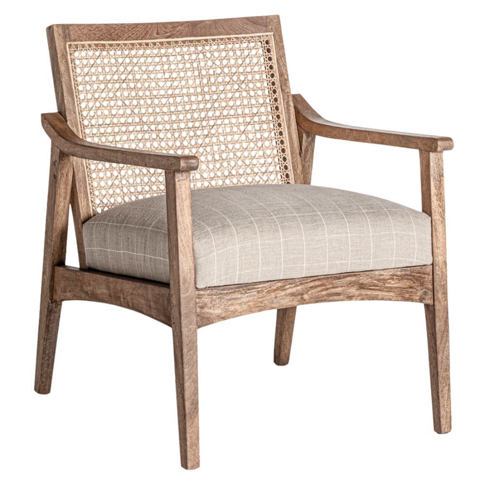 Poltrona design coloniale