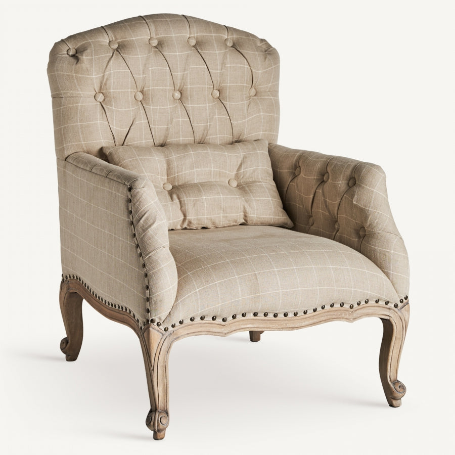 Poltrona Francese capitonné