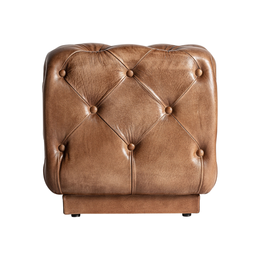 Pouf vintage capitonnè