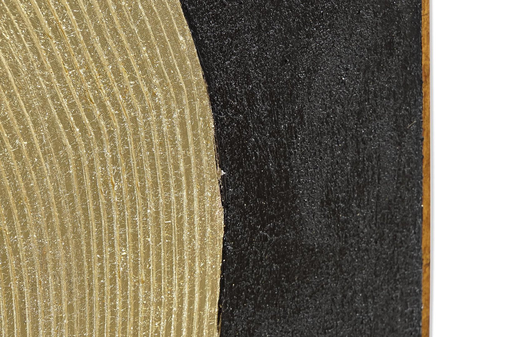 Quadro pannello arredo nero oro