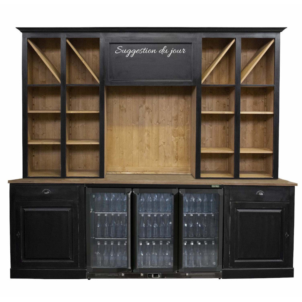 Schienale bancone bar bistrot