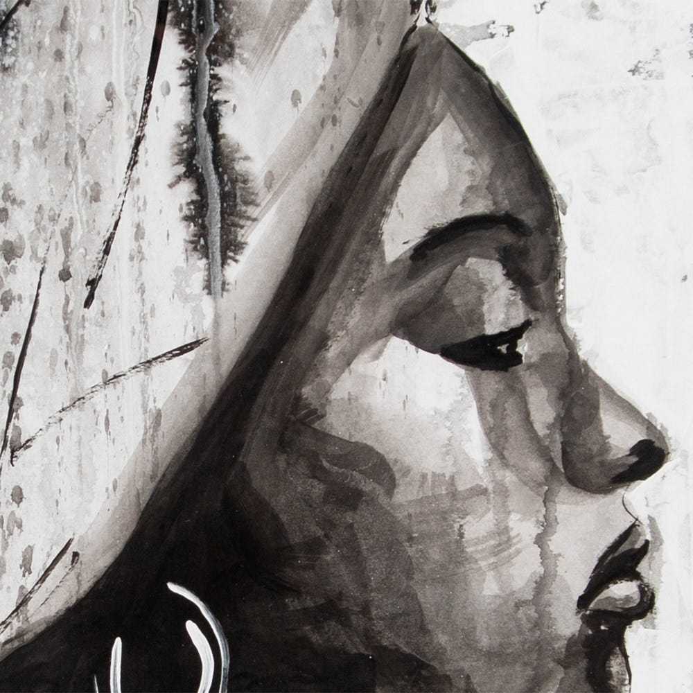 Set 2 quadri donne africane