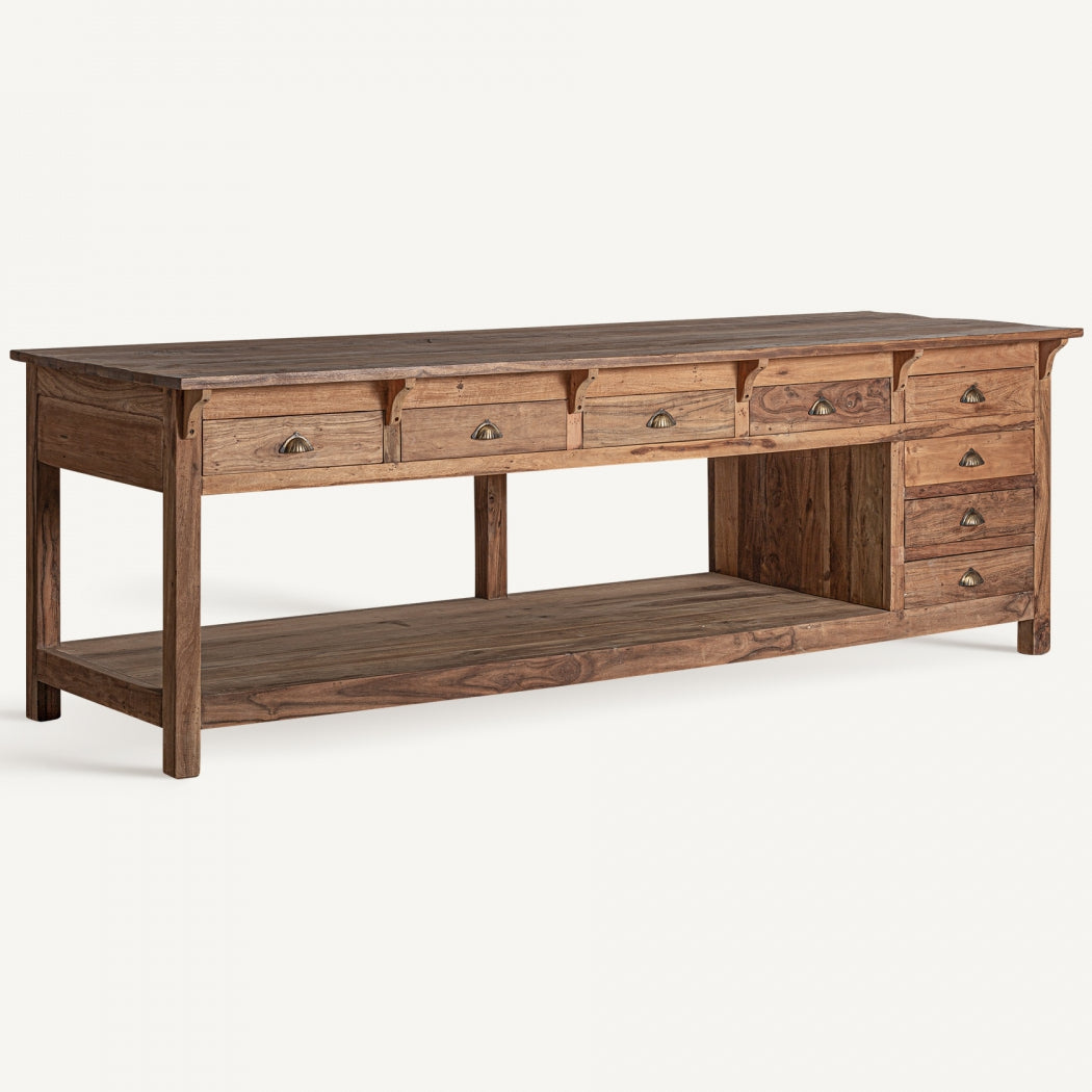 Scrivania consolle country