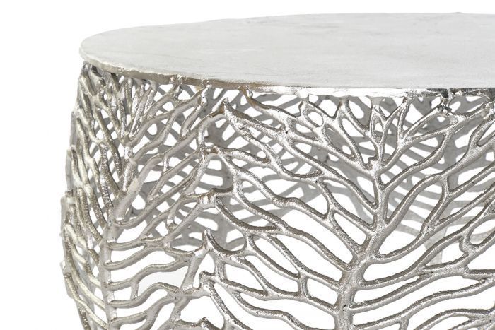 Set 2 tavolini alluminio decò