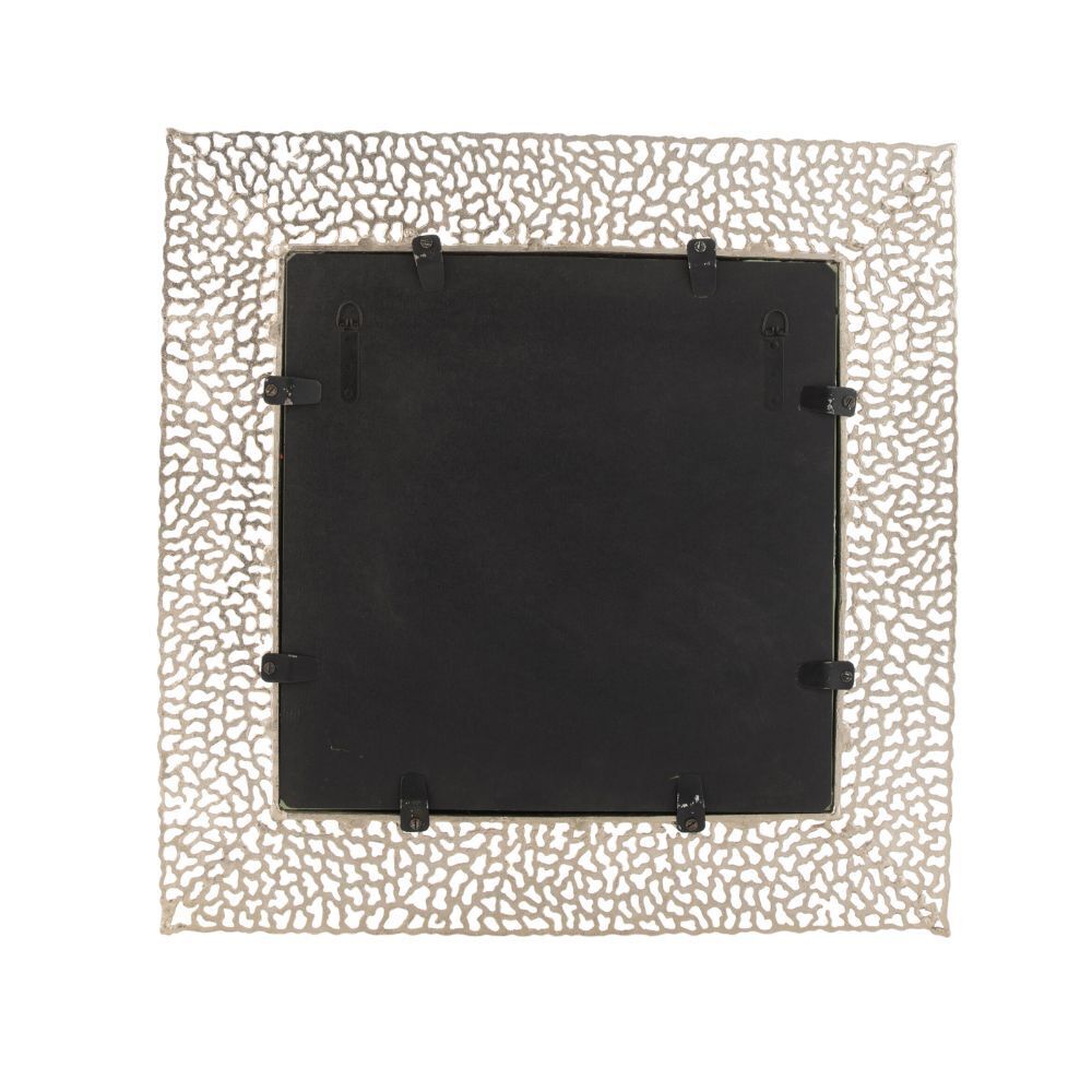 Specchio quadrato champagne