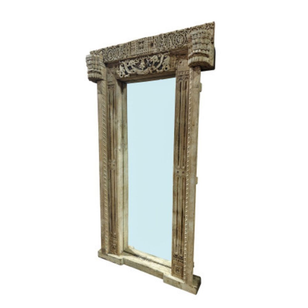 Specchio rettangolare etnico chic