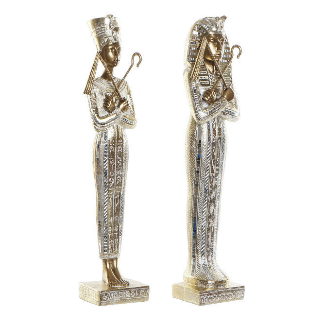 Statue egiziane dorate Set 2pz