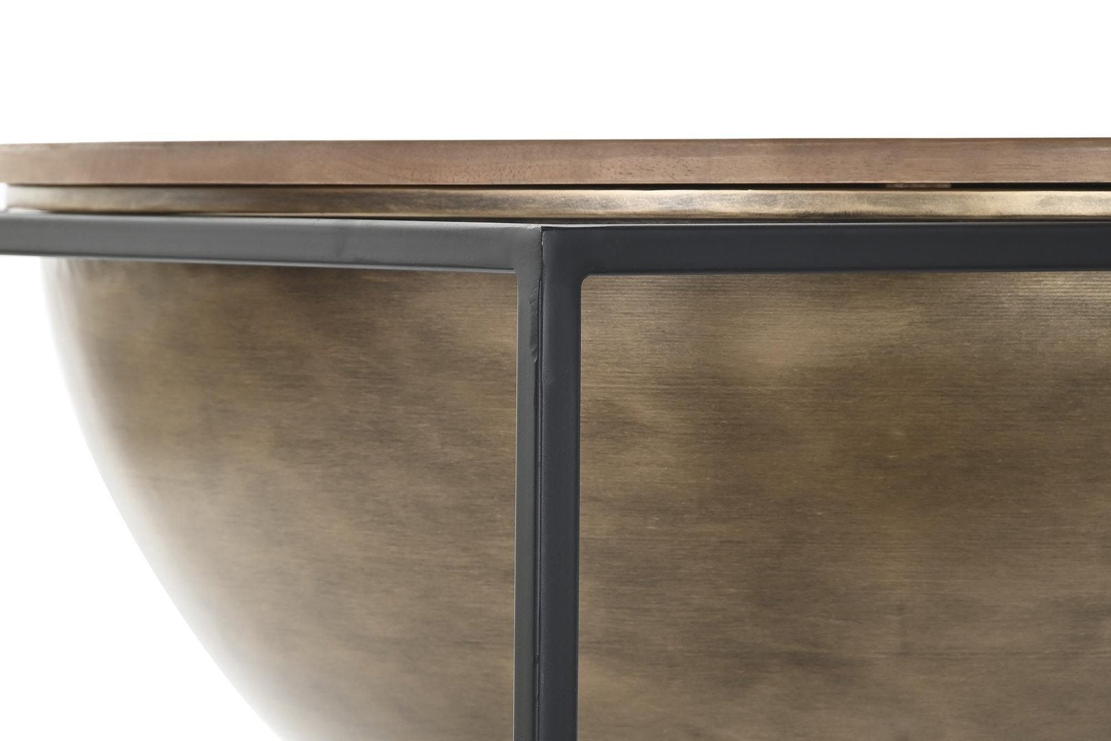 Tavolino industrial metallo