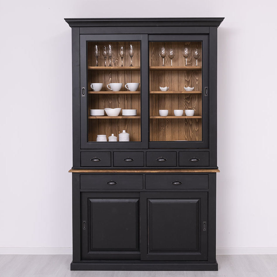 Vetrina libreria shabby noir