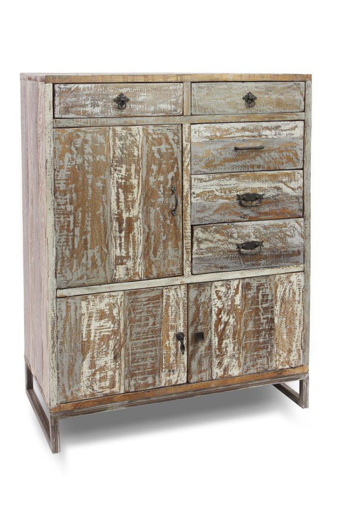 Armadietto in acacia decapato