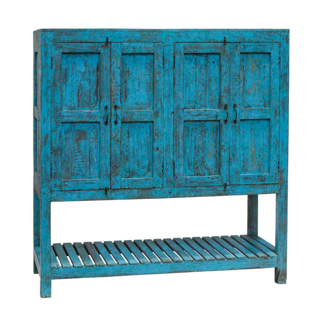 Armadio etnico indiano azzurro