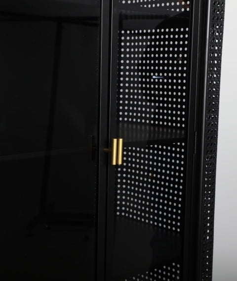 Armadio industrial chic nero