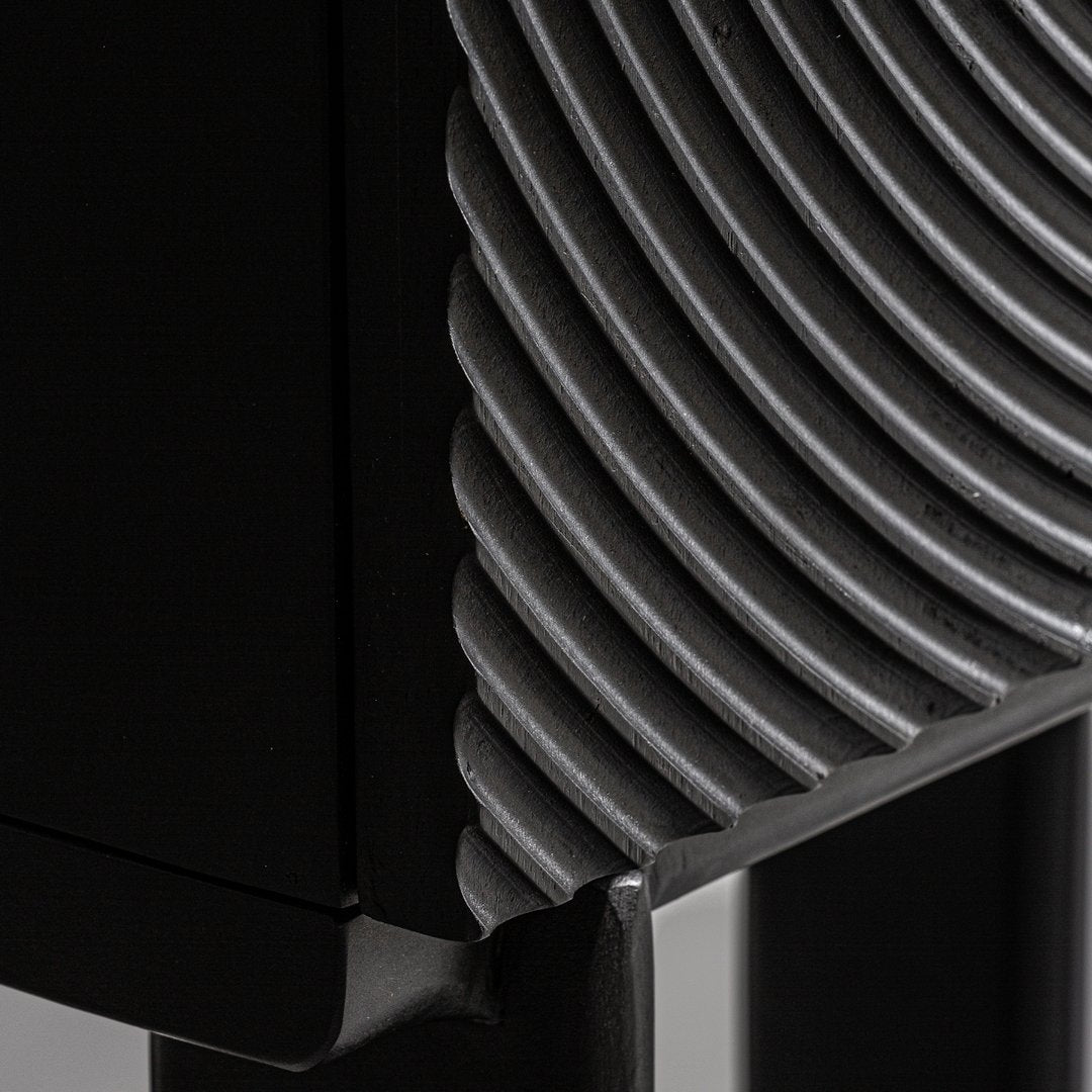 Armadio Art Déco nero oro