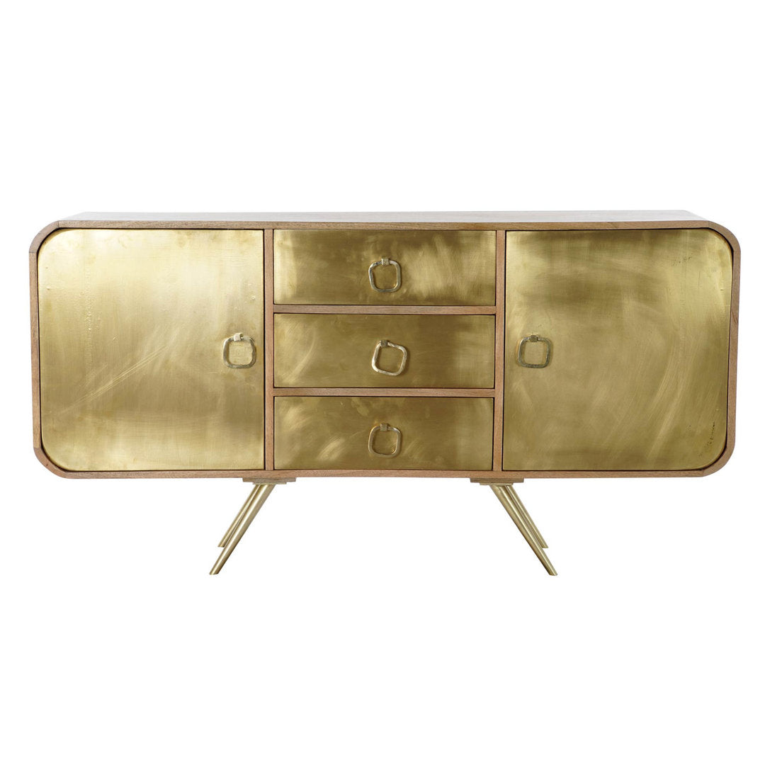 Mobile buffet vintage dorato