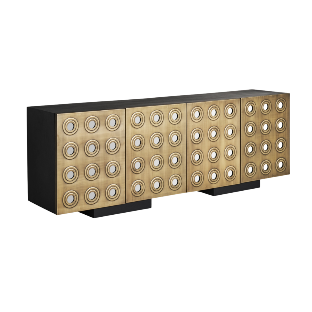 Buffet art decò chic dorato