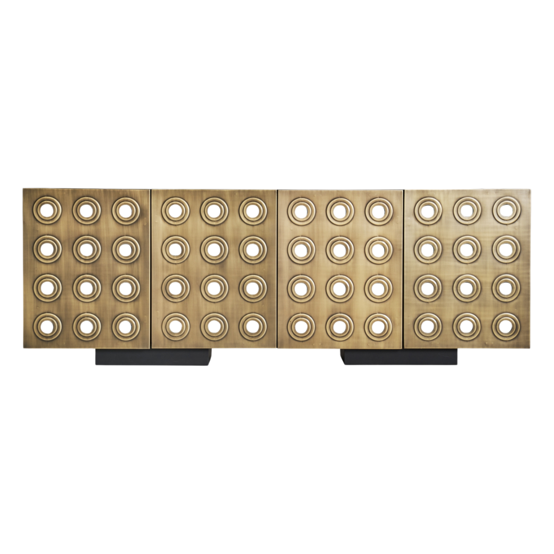 Buffet art decò chic dorato