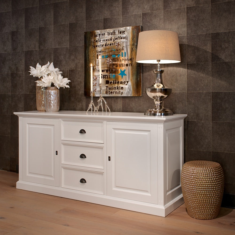 Buffet provenzale bianco