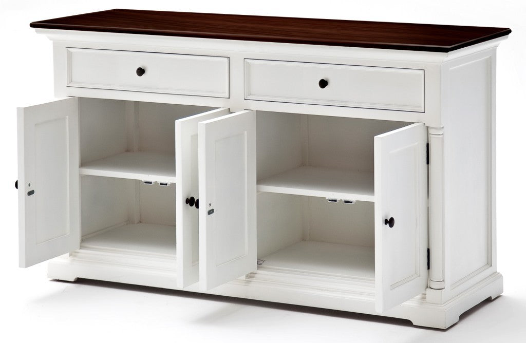 Buffet credenza bicolore