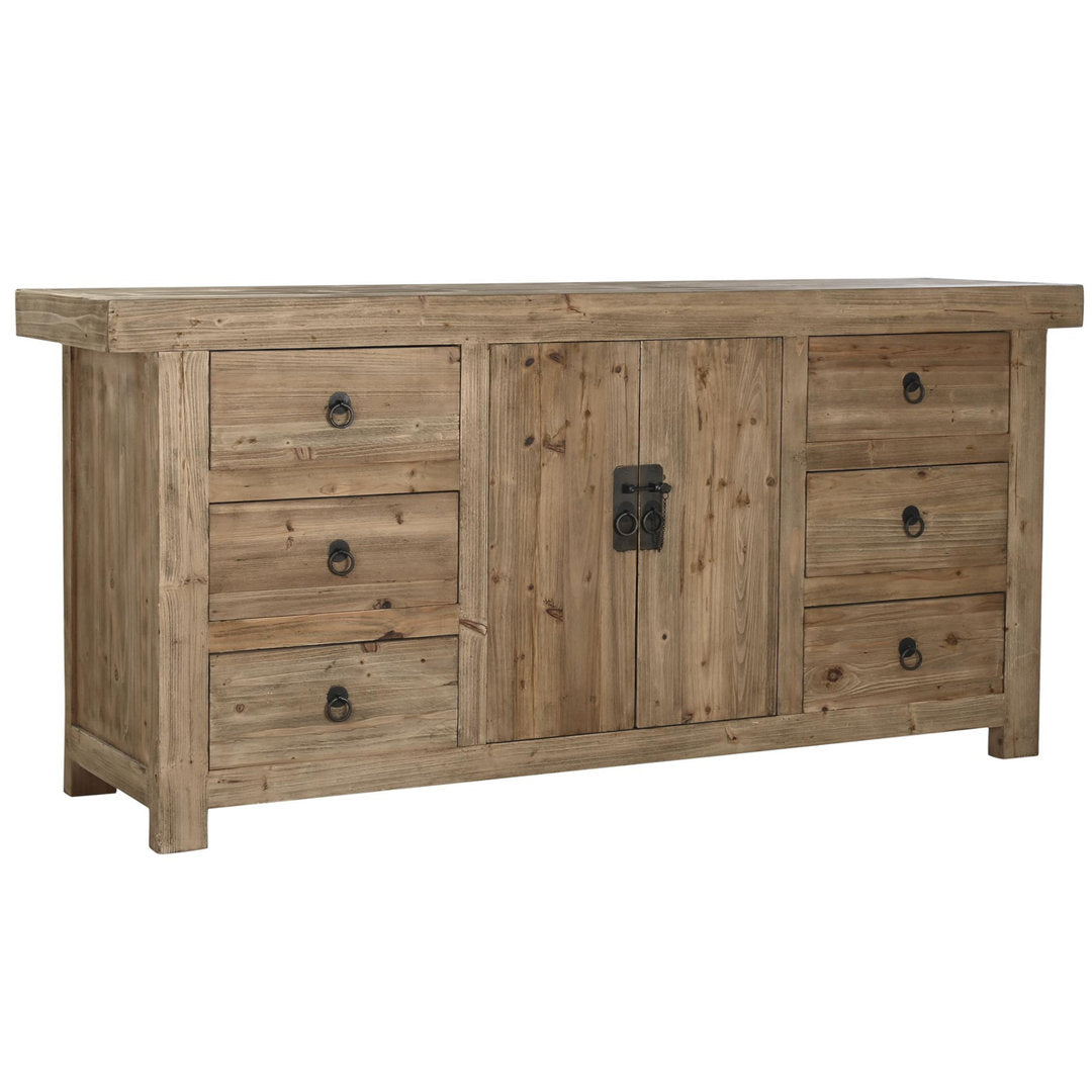 Buffet orientale legno naturale