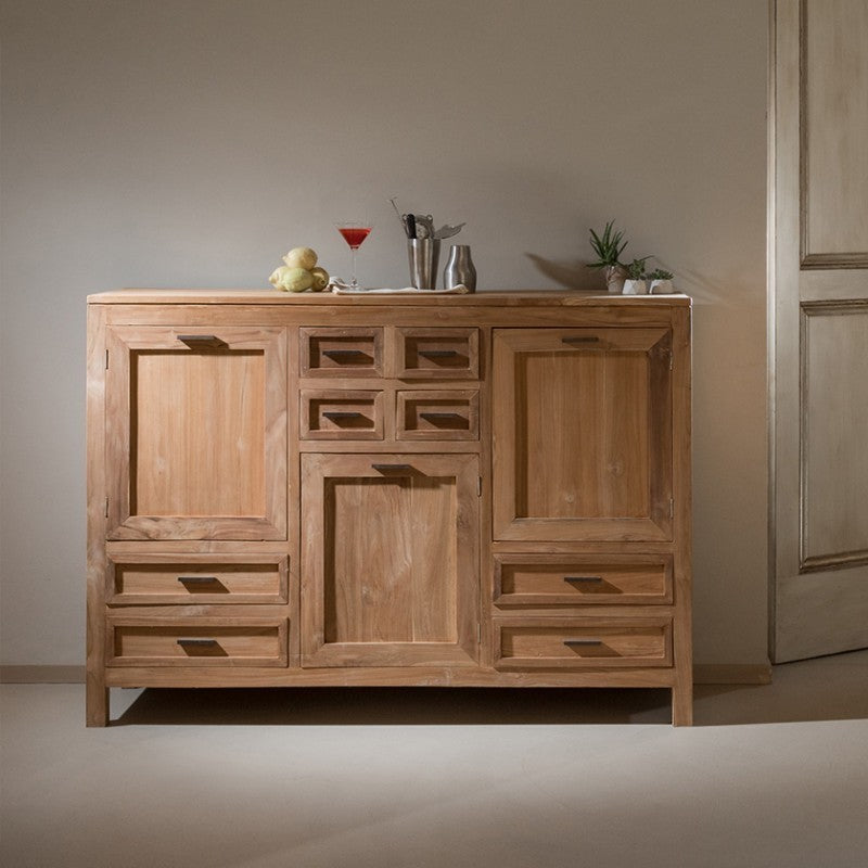 Buffet country chic legno teak