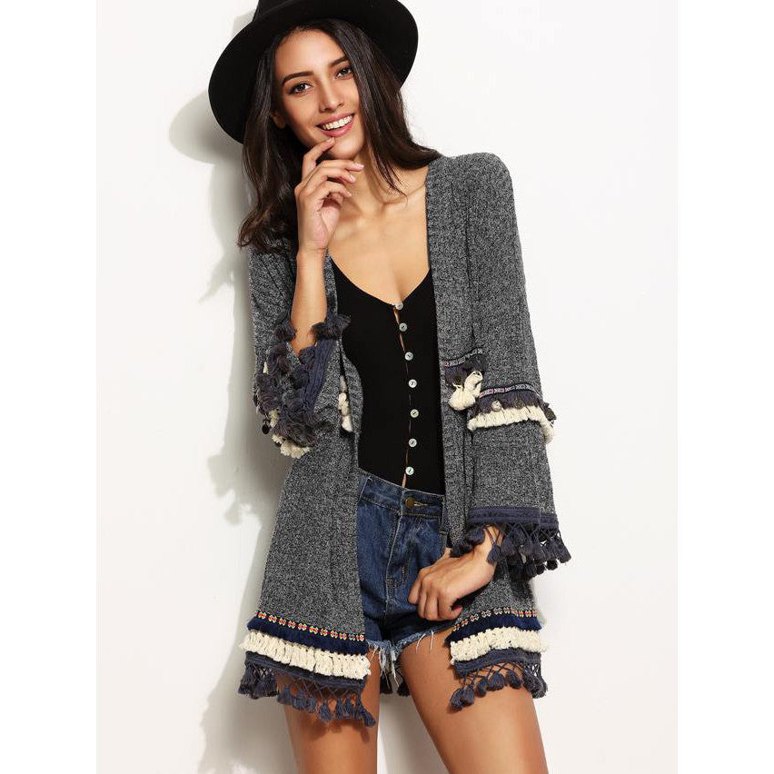 Cardigan boho chic