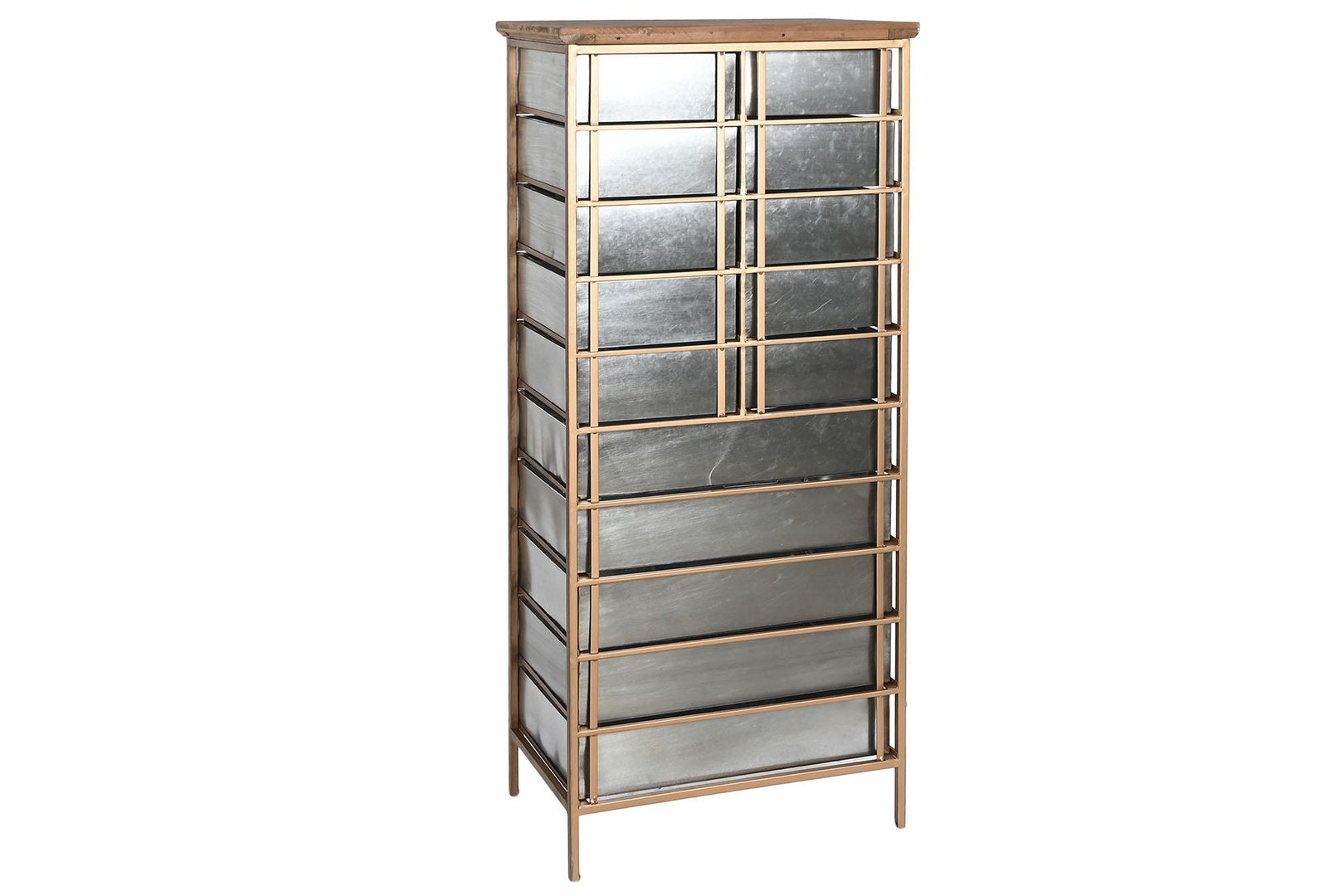 Cassettiera industrial metallo