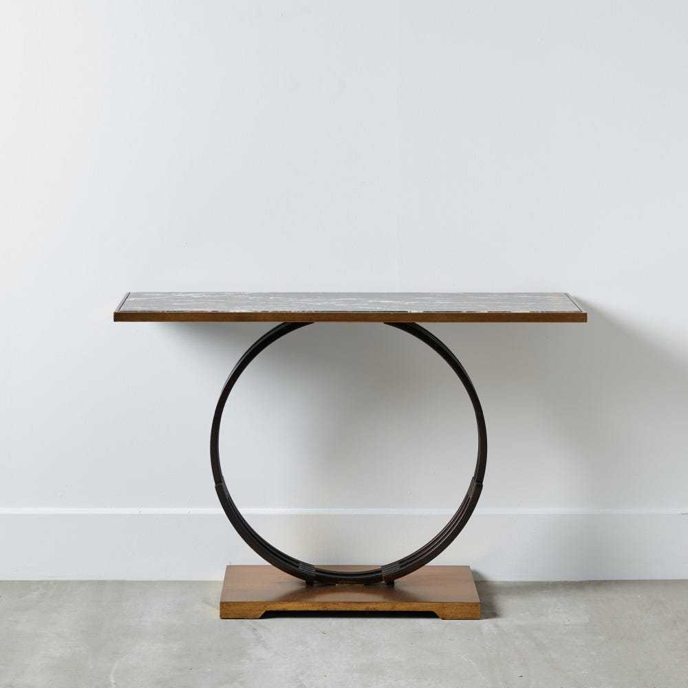 Consollle decò dorata