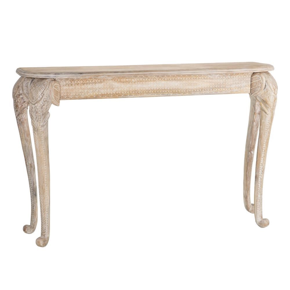 Consolle francese legno naturale