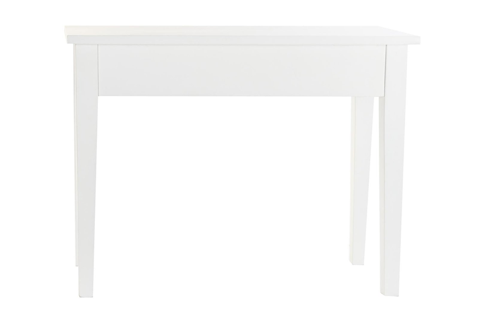 Consolle bianca intarsiata