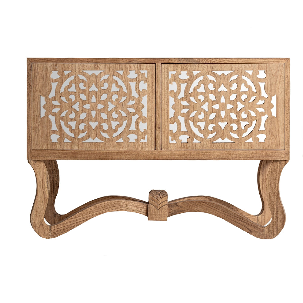 Consolle orientale intagliata