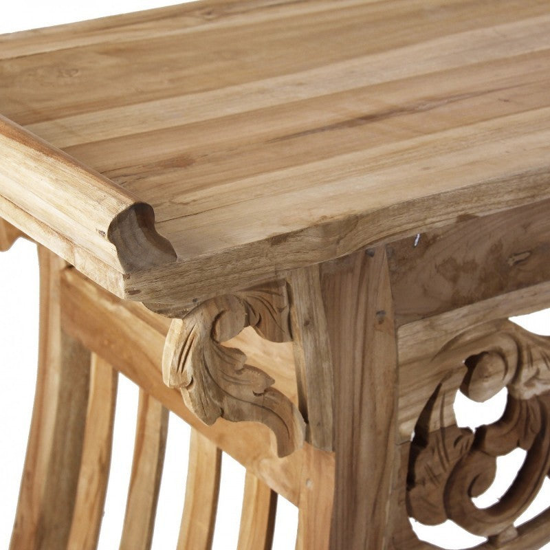 Consolle orientale teak
