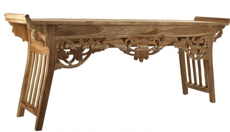 Consolle orientale teak