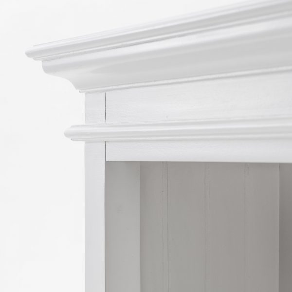 Credenza alta francese bianca